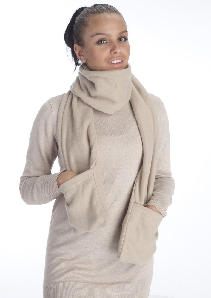 Шарф «КАРМАШКА» (Scarf with pockets)