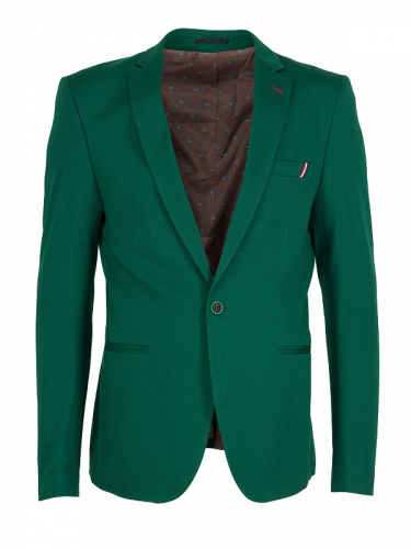 Темно-зеленый мужской пиджак Rvvaldi rj-2019-71