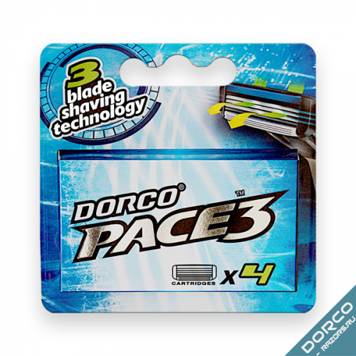 DORCO PACE3 (4 сменные кассеты)