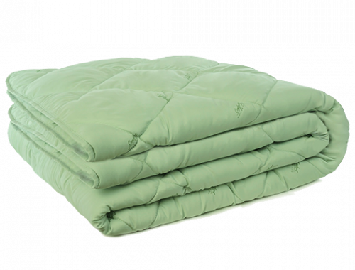 Одеяло «Бамбуковое волокно» 140х205 Микрофибра Зелёный