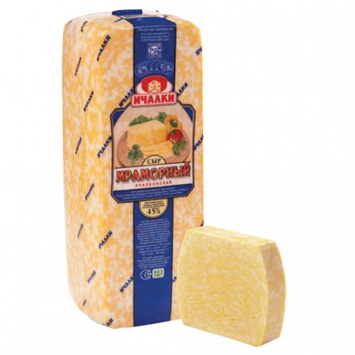 Мраморный Ичалки сыр 45% 1.3 кг