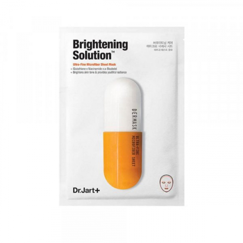 НАБОР Осветляющая маска с глутатионом Dr.Jart+ Brightening Solution 5шт