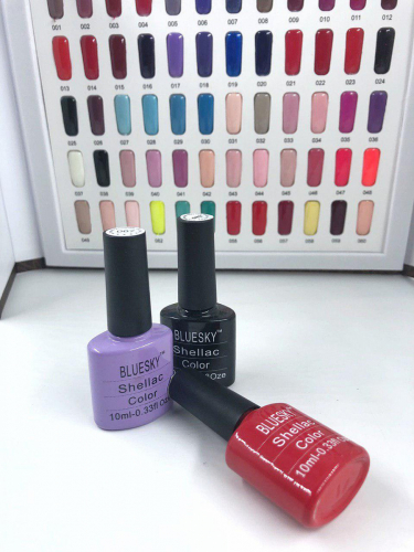 Лак для ногтей Bluesky shellac color №04 - 10мл