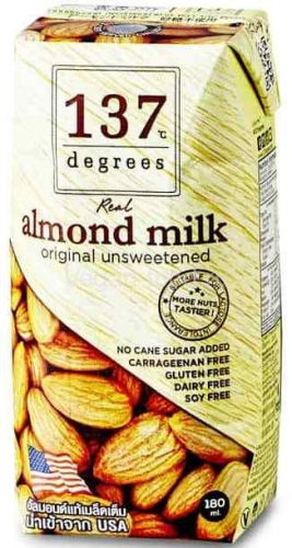 Миндальное молоко с нектаром кокосовых соцветий 137 De--grees, 180 мл