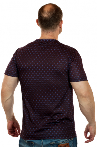 Характерная футболка Max Young Men - благородный мужской Fashion Trend №168 ОСТАТКИ СЛАДКИ!!!!