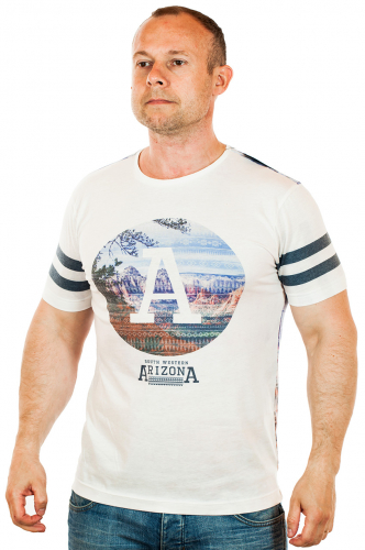 Хитовая мужская футболка «Прерии Аризоны». Total look от бренда Max Young Men ОСТАТКИ СЛАДКИ!!!!№145