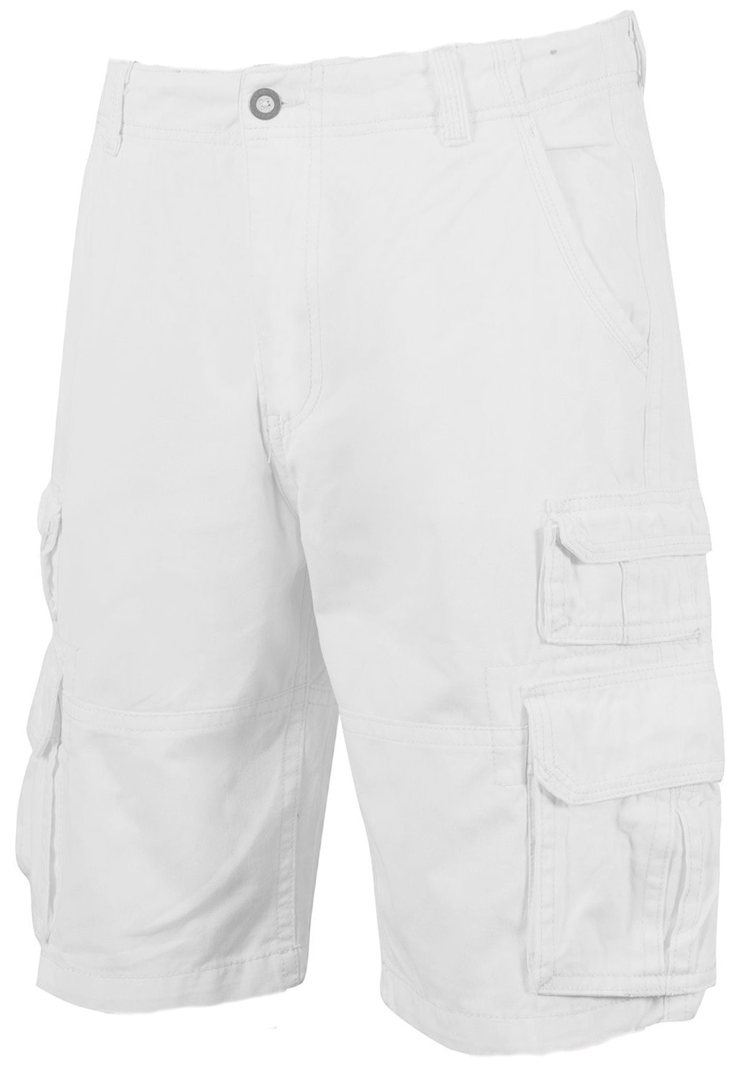 Юникло мужские белые хлопковые шорты