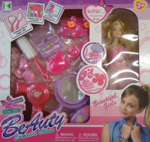 Игрушечный набор для девочек + кукла BEAUTIFUL GIRLS