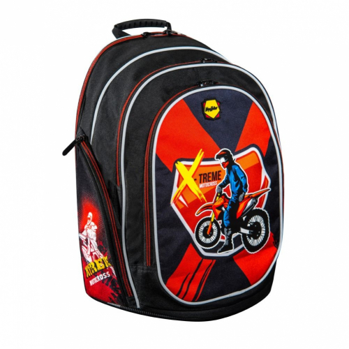 Рюкзак школьный Cosmo llI, Motocross, 36х29х18 см 