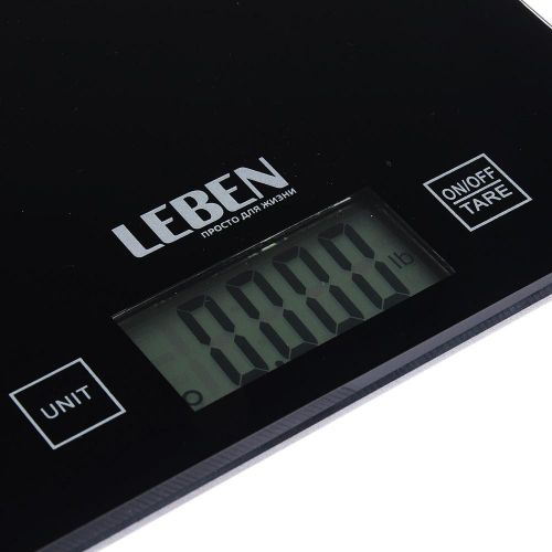 Весы кухонные электронные до 5 кг LEBEN