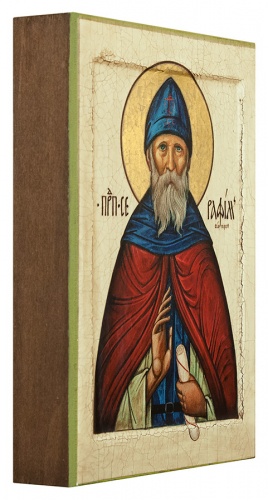 Икона преподобного Серафима Вырицкого (12х8,5)