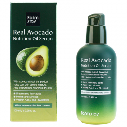 Питательная сыворотка с маслом авокадо Real Avocado Nutrition Oil Serum  100мл