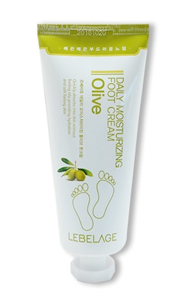 Крем для ног увлажняющий с экстрактом оливы Daily Moisturizing Oilve Foot Cream 100мл