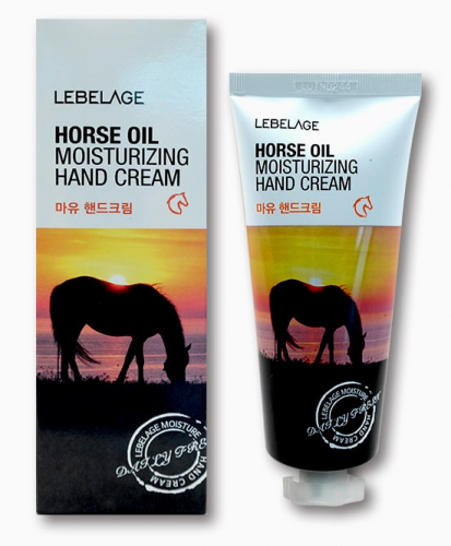 Крем для рук с лошадиным маслом HORSE OIL  MOISTURIZING HAND CREAM 100 ml