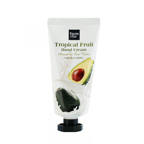 Крем для рук Тропические фрукты с авокадо и маслом ши  Tropical Fruit Hand Cream Avocado & Shea Butter 50мл