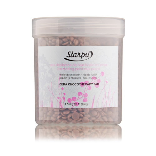 Горячий воск в гранулах Starpil, шоколадный, 600 гр