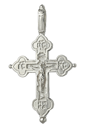 2-271-1 Крест-складень из серебра литье