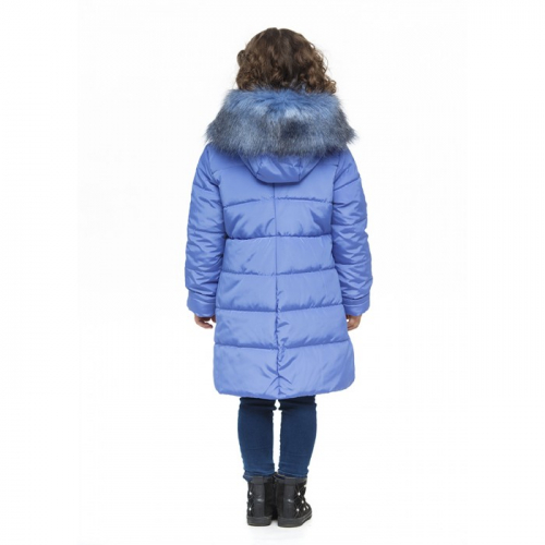 Пальто зимнее для девочки Дисвея Disveya джинс