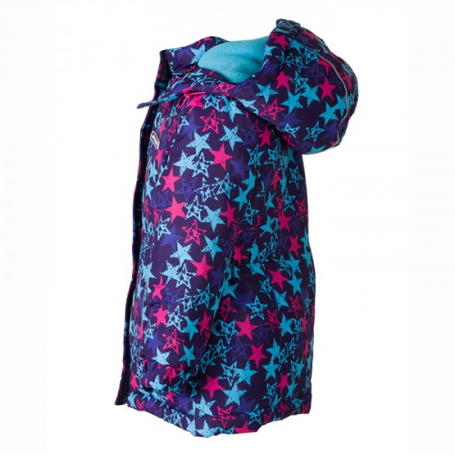 Комплект зимний для девочки Звездопад фиолетовый MaZiMa