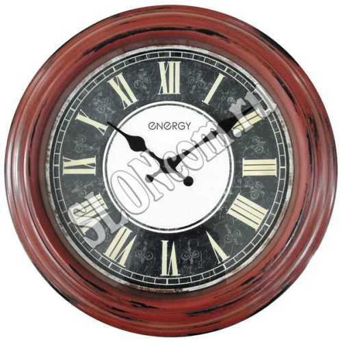 Часы настенные кварцевые Energy, модель ЕС-119, круглые