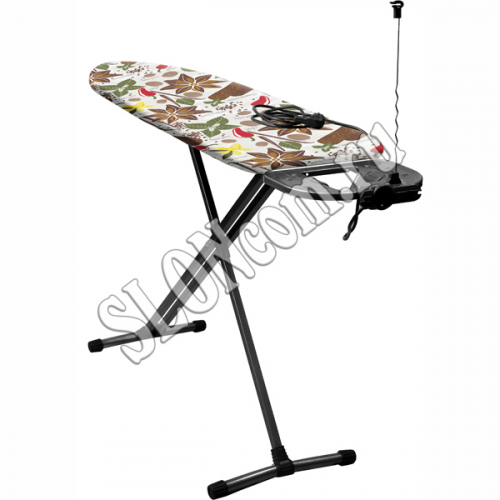 Доска гладильная, стол из термостойкого пластика, 1220х400 мм, корица, HP1T/С