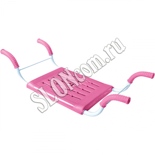 Сиденье в ванну нераздвижное, 700х295х160 мм, розовый, СВ4