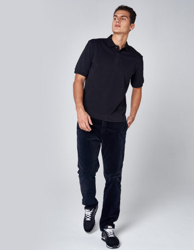 Рубашка поло мужская (черный) m13204fs-bb182