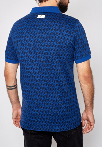 Рубашка поло мужская (синий) m13202fs-nn182
