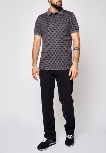 Рубашка поло мужская (черный) m13202fs-bb182
