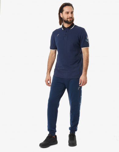 Рубашка поло мужская (синий) m13221sf-nn191