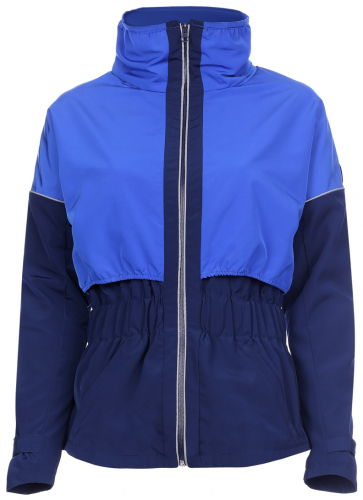 Куртка ветрозащитная женская (синий/голубой)