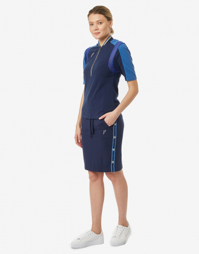 Рубашка поло женское (синий) w13250sf-nn191