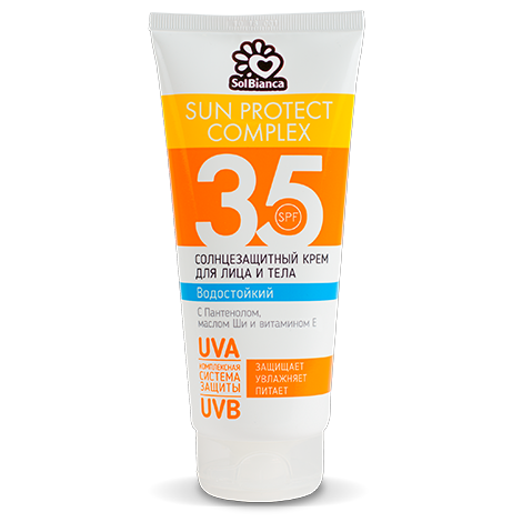 Солнцезащитный крем для лица и тела Solbianca Cream SPF 200мл