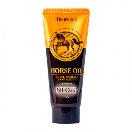 HAND&BODY - HORSE OIL 100ml Крем для тела и рук с лошадиным жиром