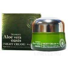 ALOE VERA OASIS NIGHT CREAM 50g Ночной восстанавливающий крем с алоэ вера