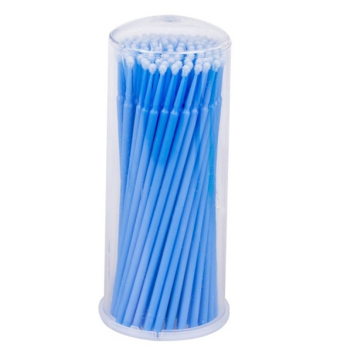 Микрощеточки для ресниц 100 шт. Regular (синие) (КОПИИ)