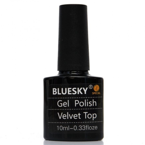 Гель-лак Bluesky Velvet Top верхнее покрытие 10ml (КОПИИ)