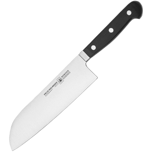 Нож японский шеф «Сантоку Гл.Люкс»