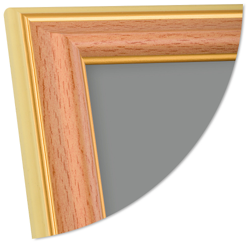 Рамка для сертификата Interior Office 21x30 (A4) 288 клен, со стеклом