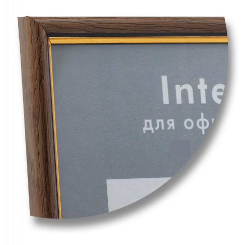 Рамка для сертификата Interior Office 21x30 (A4) 586 ольха, со стеклом