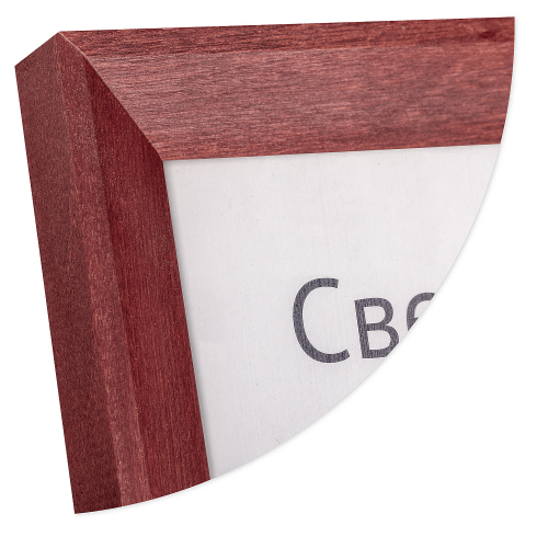Рамка для сертификата Светосила 21x30 (A4) сосна с21 красное дерево, с пластиком