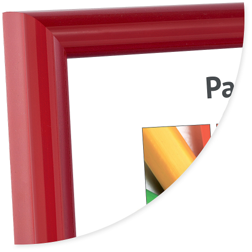 Рамка для сертификата Светосила Радуга 21x30 (A4) красный, с пластиком