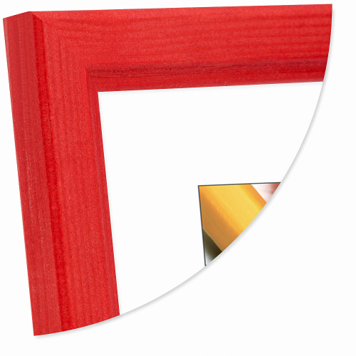 Рамка для сертификата Светосила Радуга 21x30 (A4) красный, сосна с пластиком