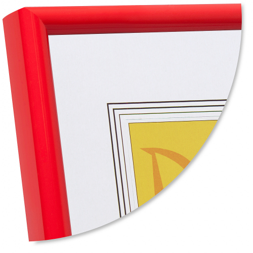 Рамка для сертификата Hofmann 21x30 (A4) 45-R Decora красный