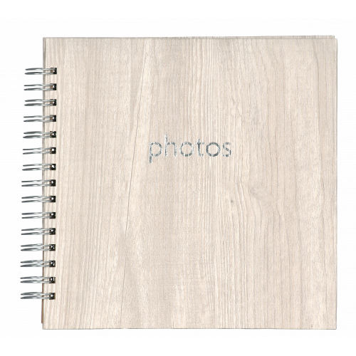 Фотоальбом Innova Wood style 40 стр. 20x20 под уголки, светлое дерево на пружине Q1209965