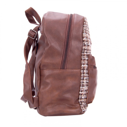 Рюкзак женский коричневый р-р 23х30х10 арт RM-23