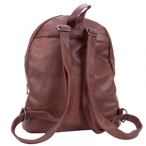 Рюкзак женский коричневый р-р 23х30х10 арт RM-23