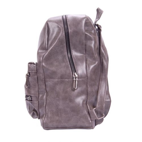 Рюкзак женский серый р-р 23х37х12 арт RM-28