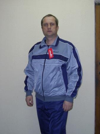 Спортивный костюм мод-9-3  голубой-синий