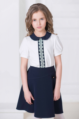 Блузка школьная, модель 0635